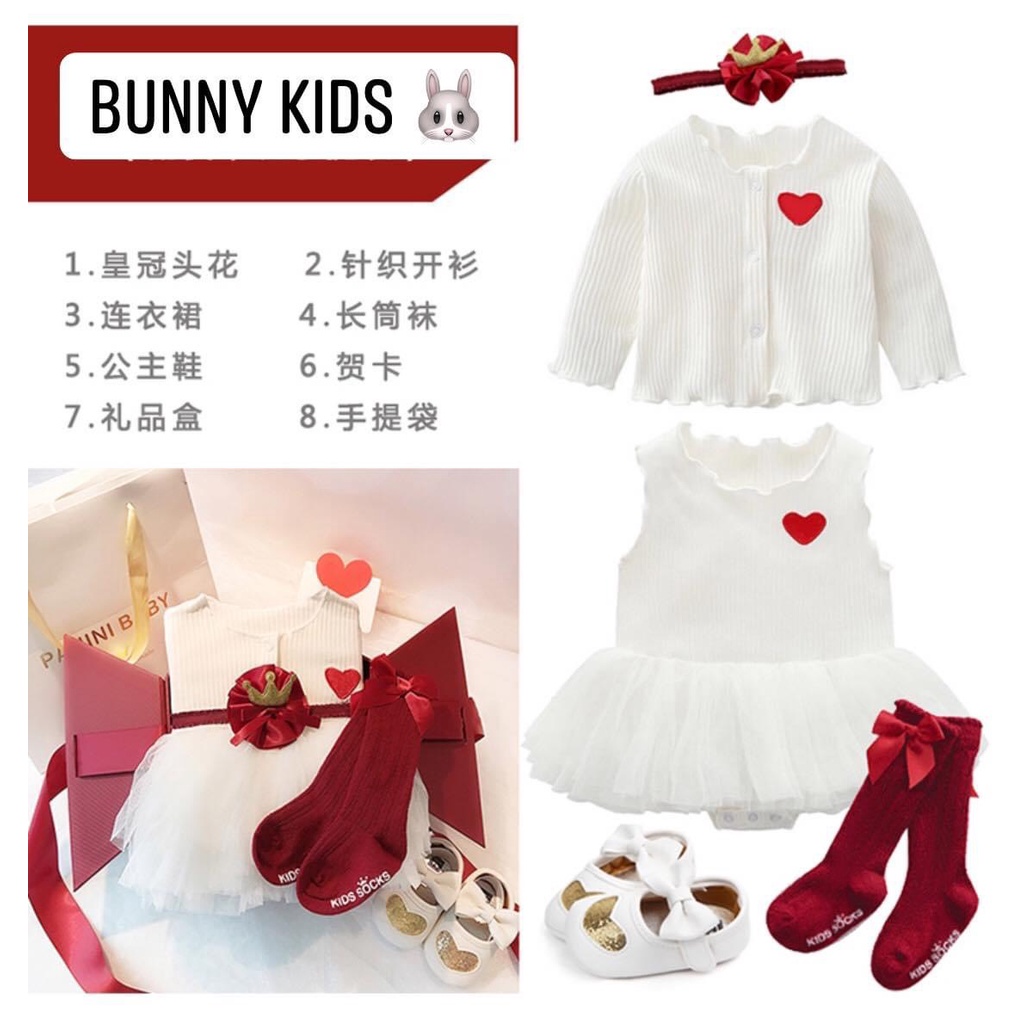 Set váy áo, phụ kiện cho bé_