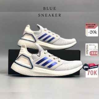 Giày Sneaker Nam Nữ Ultraboost 6.0 Xám Xanh