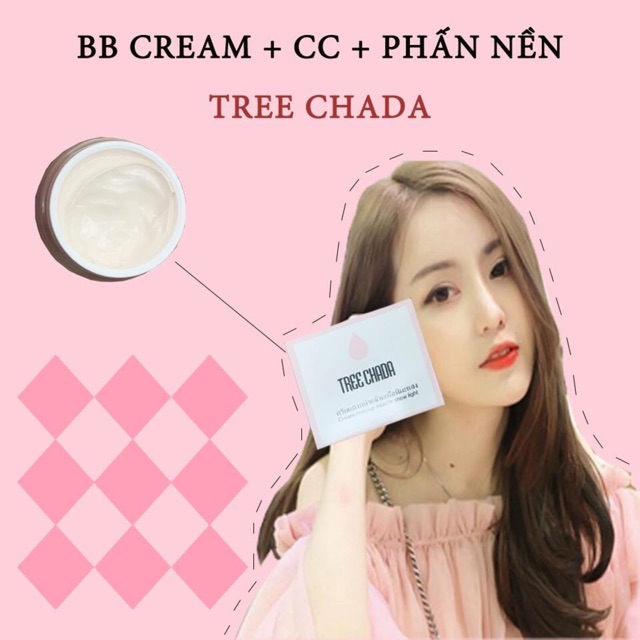 🇹🇭[Thailand Chính Hãng] Kem MakeUp Treechada, Tree Chada Chính Hãng