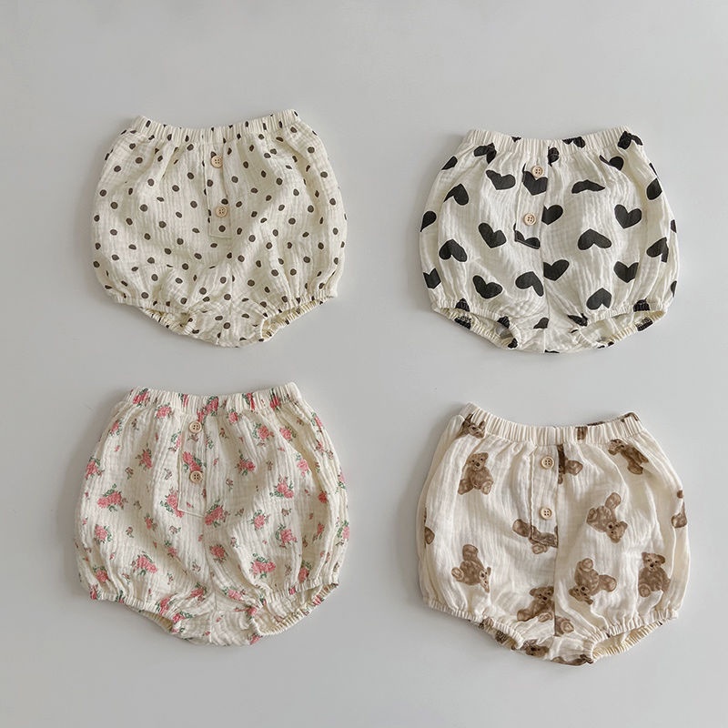 Quần Short Cotton Mềm Mại Cho Bé