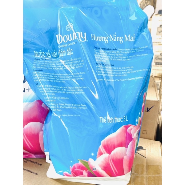 Nước Xả Downy 3L5 Nắng Mai