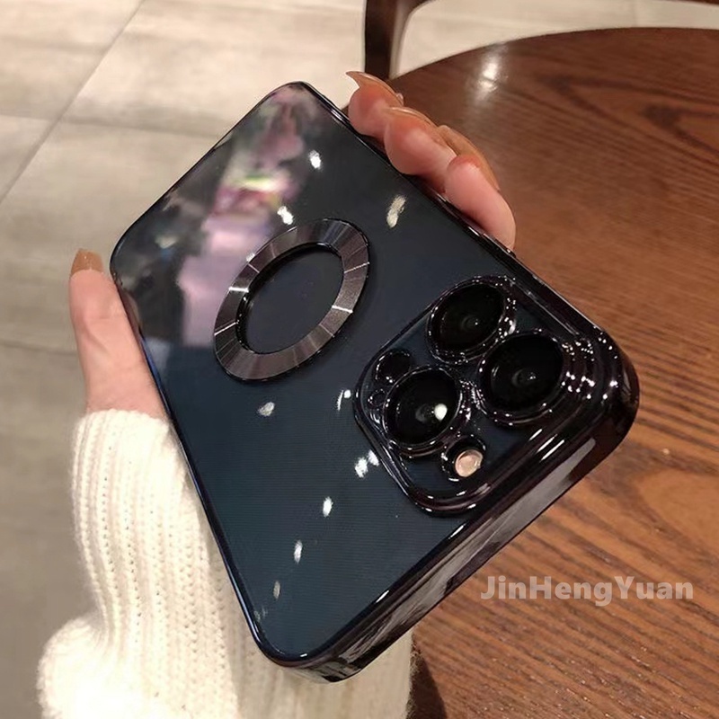 Ốp Điện Thoại Trong Suốt In Logo Sang Trọng Chống Trầy Cho IPhone 14 plus 11 12 13 Pro Max XR