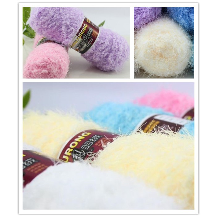 Cuộn len cashmere xù mềm mại 100g 60666