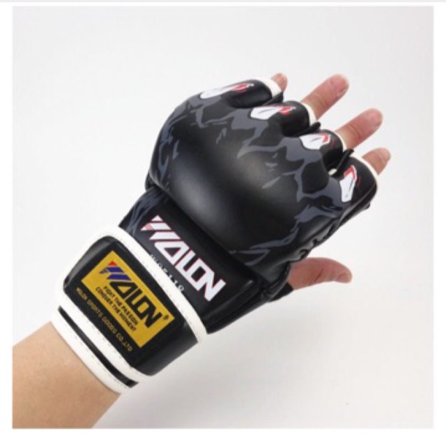 Găng tay cụt ngón MMA , boxing, đấm bao cát