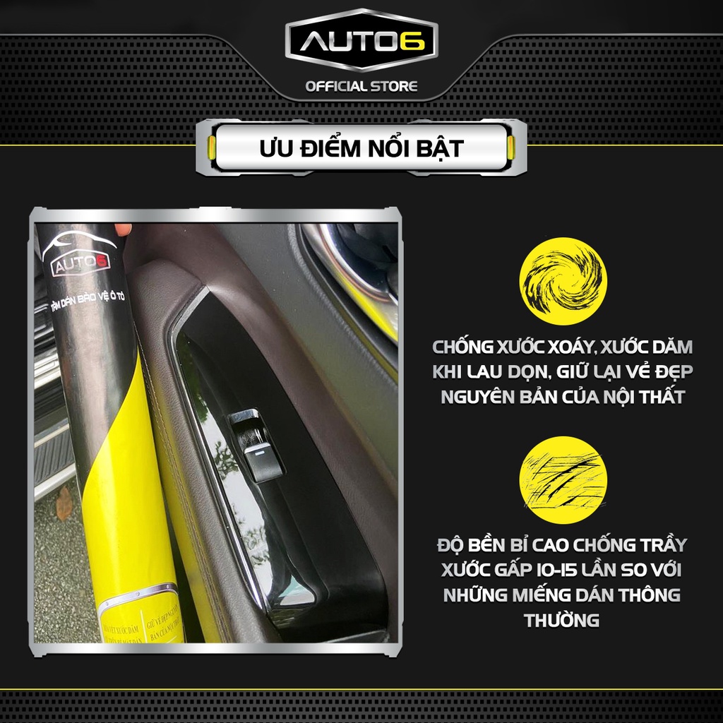 MAZDA 3 2020-2023: Film PPF CAO CẤP dán xe ô tô -AUTO6- Trong suốt, chống xước vàbảo vệ nội thất cho xe hơi của bạn