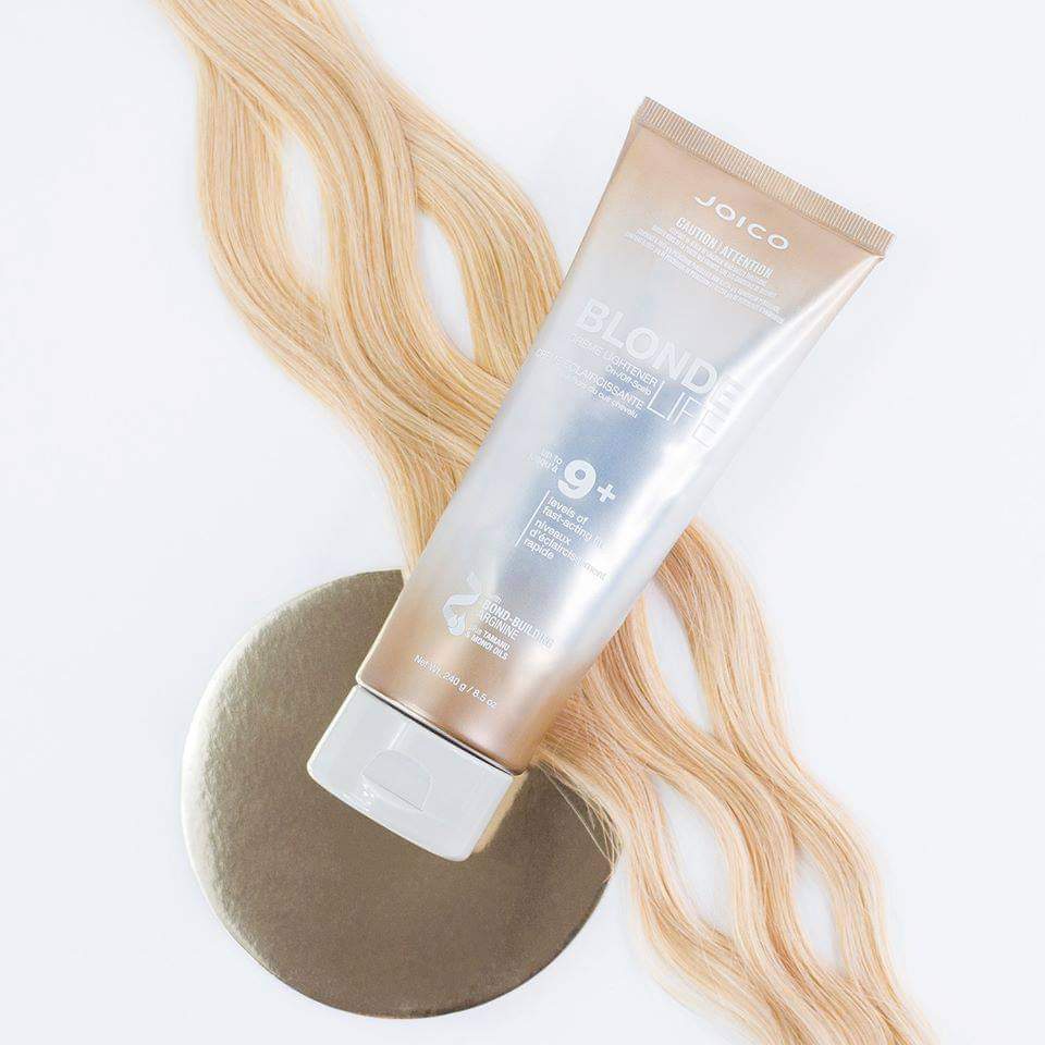 Kem Tẩy Tóc An Toàn Cho Da Đầu JOICO Blonde Life Crème Lightener Nâng Tông Cấp Độ 9 - 240g