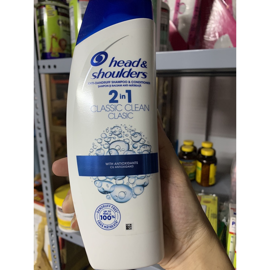 Dầu gội Head &amp; Shoulder Clinical Strength 400ml [HÀNG MỸ CHÍNH HÃNG]