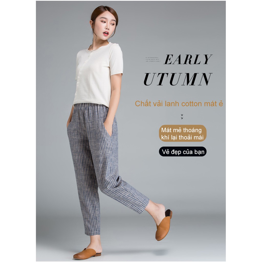 Quần Dài Lưng Cao Ống Rộng Thời Trang Cho Nữ | BigBuy360 - bigbuy360.vn