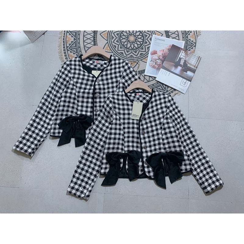 áo dạ zizac nơ túi | BigBuy360 - bigbuy360.vn