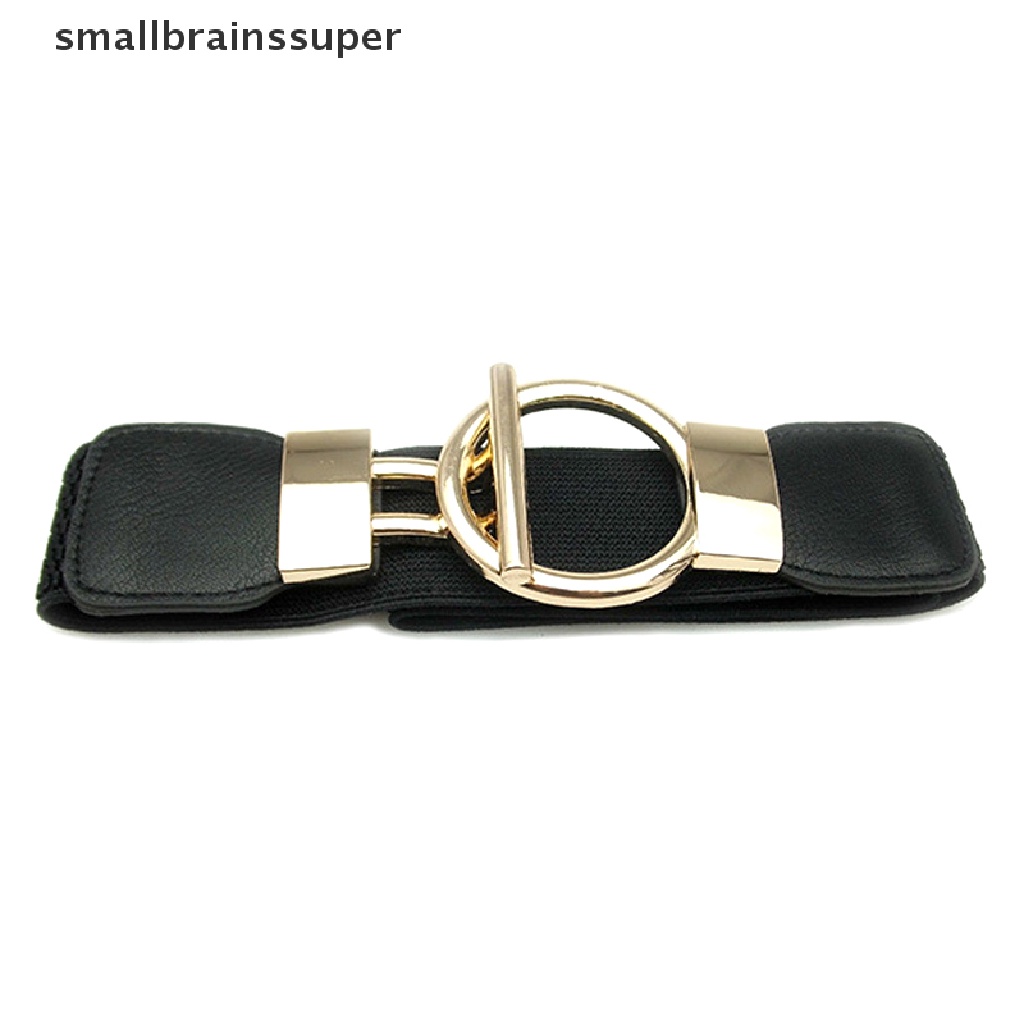 Thắt Lưng Bản Rộng Co Giãn Có Khóa Cài Dùng Mặc Đầm Thời Trang Cho Nữ