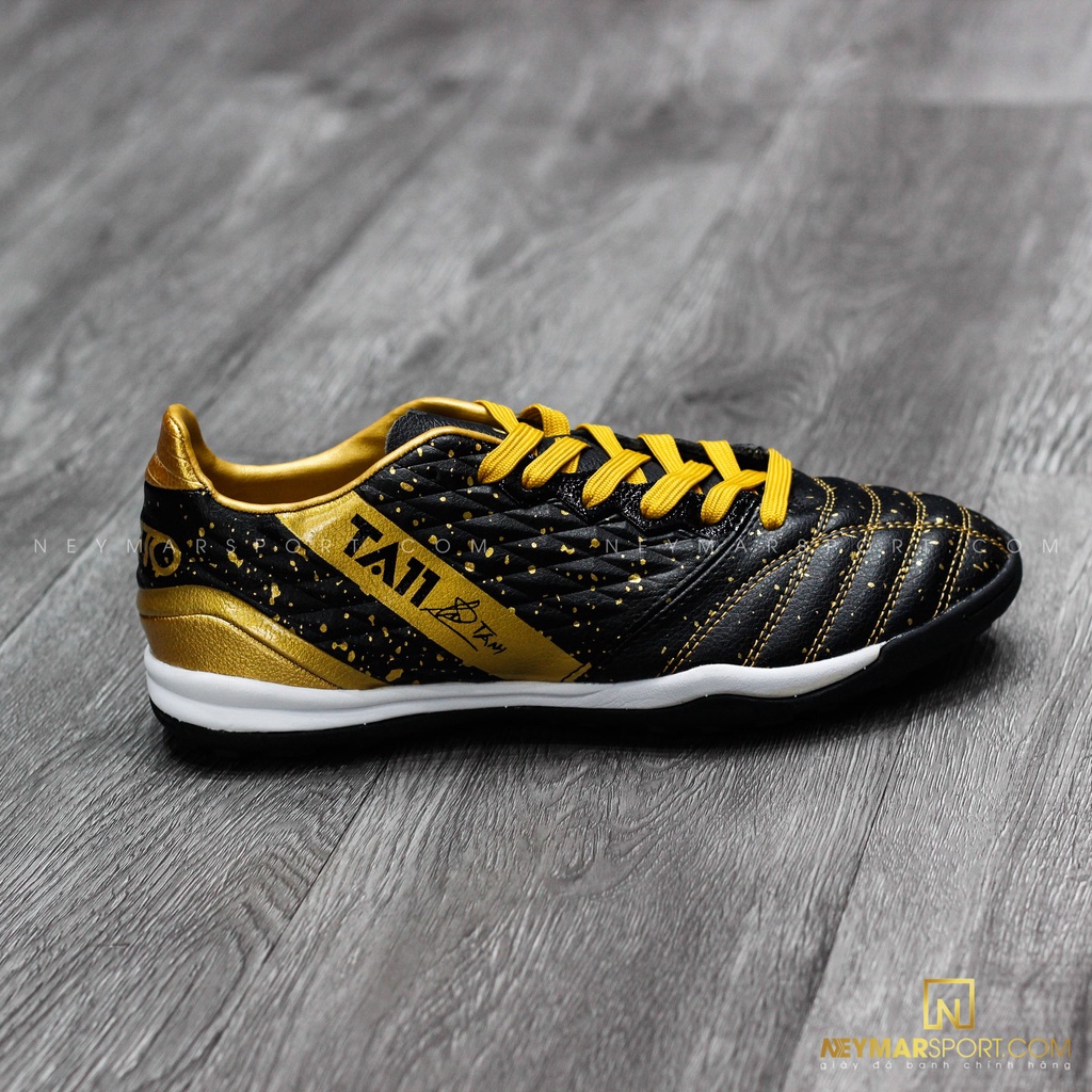 GIÀY ĐÁ BÓNG KAMITO TA11 TF TOUCH OF MAGIC - BLACK/GOLD CHÍNH HÃNG