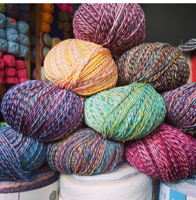 Len COTTON LOANG nhập khẩu chính hãng YarnArt Jeans Tropical đan quần áo không dặm ngứa 50gr/cuộn