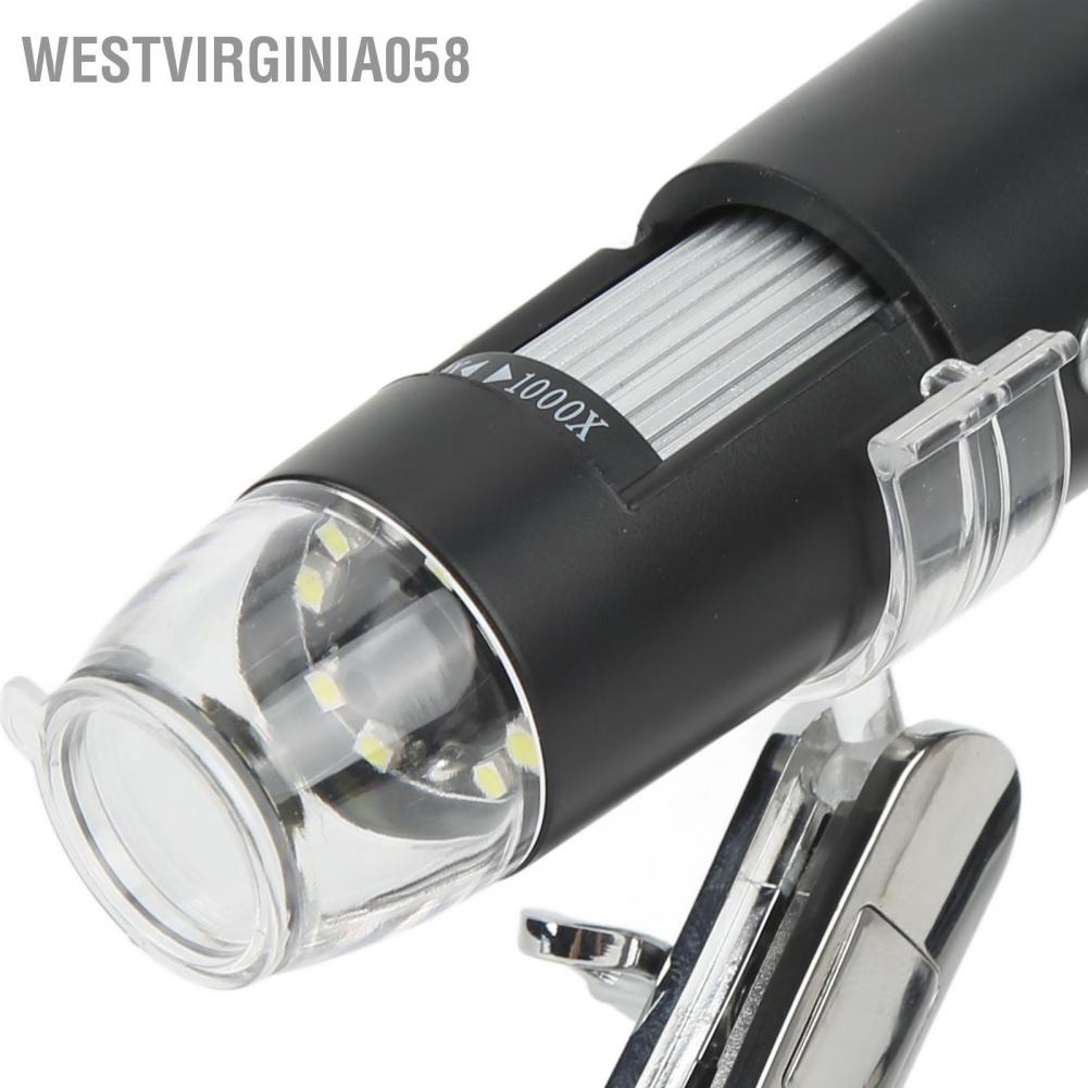 Có thể bán buôn Kính hiển vi kỹ thuật số 1000X USB 640x480 Máy ảnh video rõ nét để xử lý sửa chữa Hàng giao ngayWestvirginia058