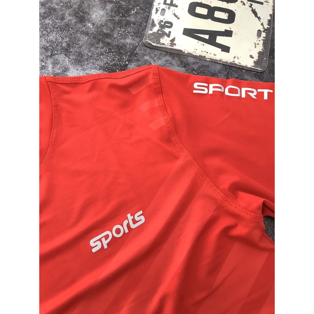 Áo thun nam thể thao chất vải thun lạnh tập gym cổ tròn ngắn tay co giãn chuẩn form nhiều màu - AOTHETHAO02 | BigBuy360 - bigbuy360.vn