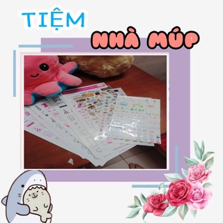 Tấm hình dán/ Sticker đa dạng nhiều màu sắc