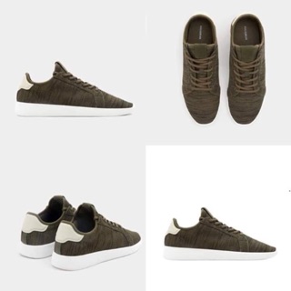 Giày pull and bear rêu