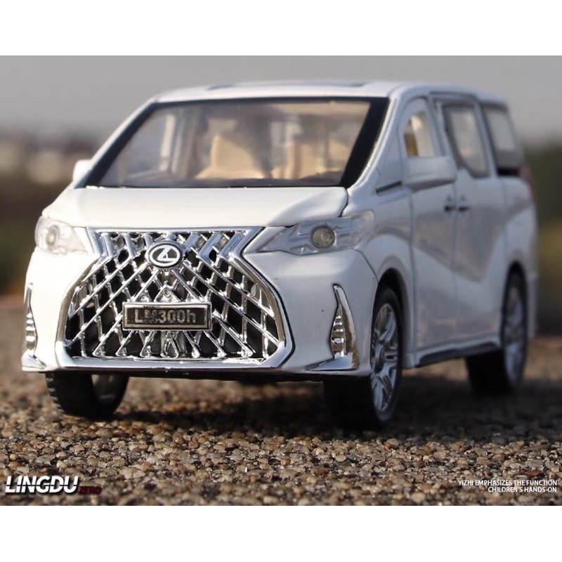 ✨ Mô Hình 1:24 &amp; 1:32 Xe Lexus LM300H Có trớn , đèn &amp; âm thanh ✨