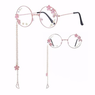 Mắt Kính Gọng Tròn Phong Cách Lolita Nhật Bản Xinh Xắn