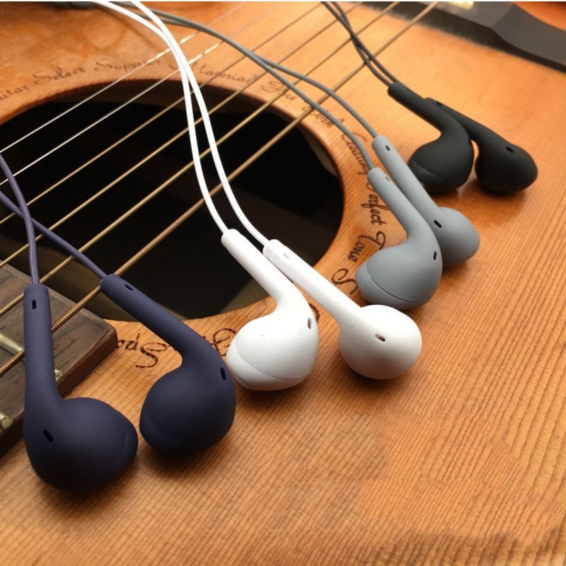 U19 dây tai nghe tai macaron chuyển động dây điều khiển dây chuyền với ống tai nghe MCG u88