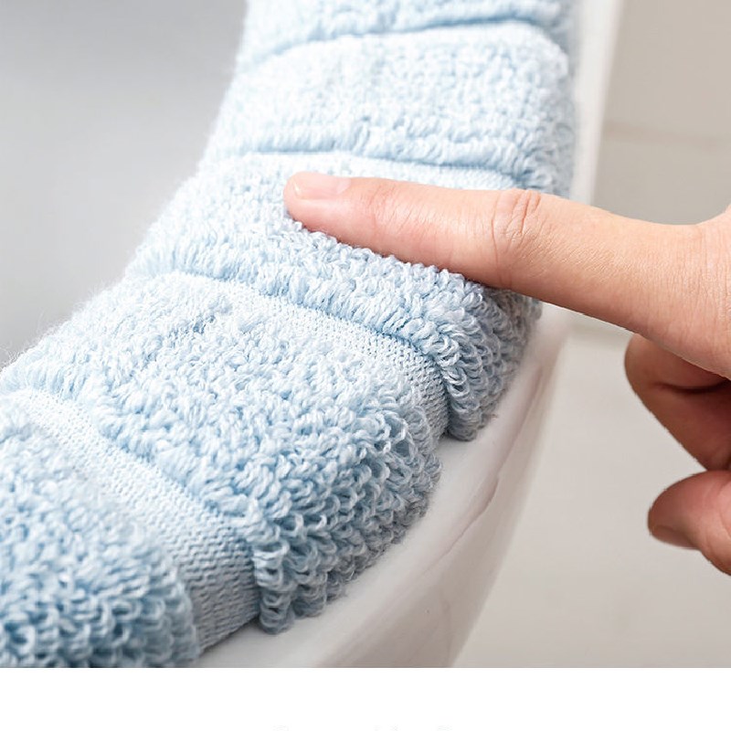 Đệm lót bệ ngồi toilet bằng cotton mềm mại thoải mái phong cách Bắc Âu