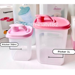 Tupperware ❤️Freeship❤️Bình nước Slim line Pitcher 350ml - 1L - 2L