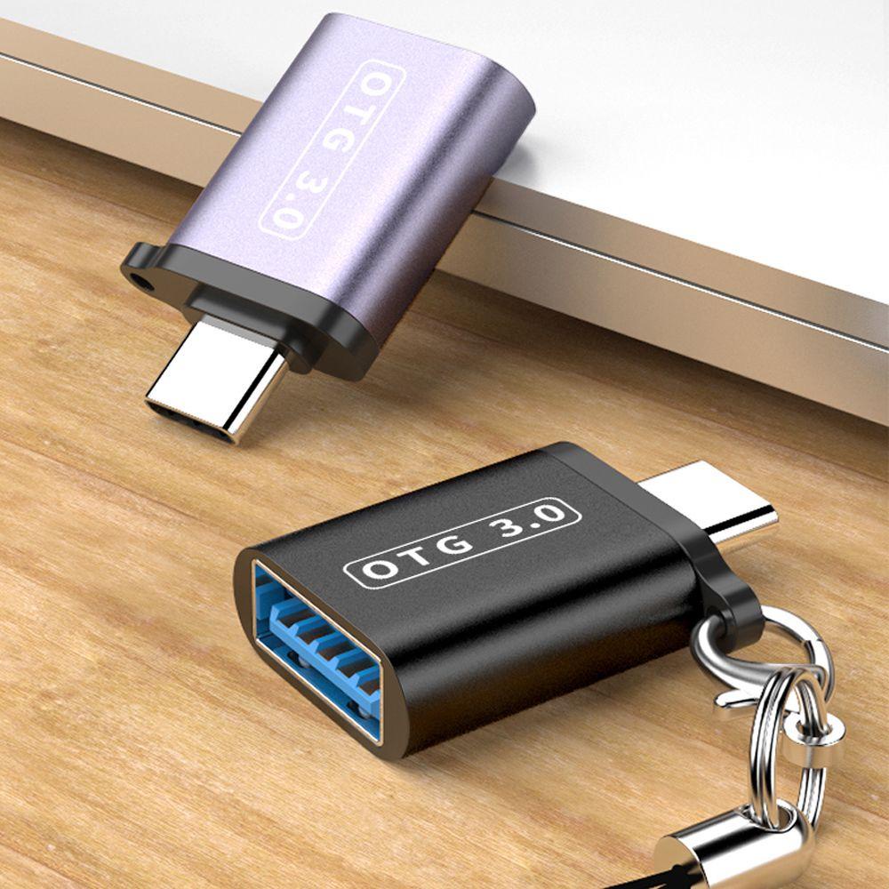 Giắc Chuyển Đổi Từ USB Type C Sang USB3.0 Sang USB 3.0 Cho Điện Thoại
