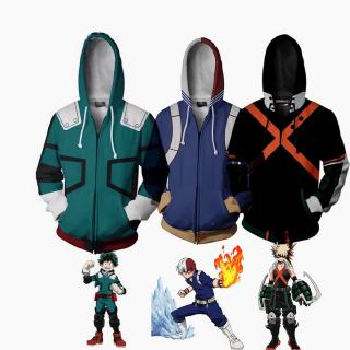 Áo hoodie cosplay nhân vật trong My Hero Academia