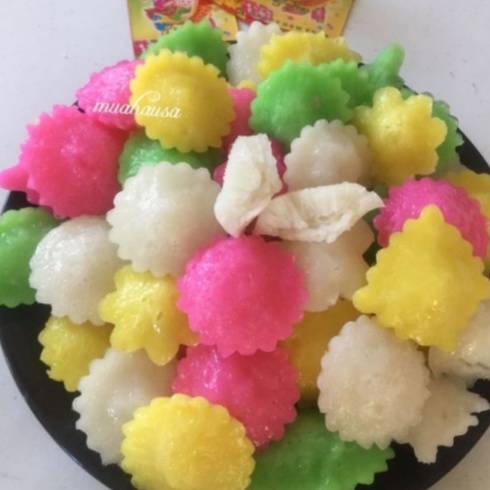 Bộ 10 khuôn nhôm làm bánh bò, bánh da lợn, bánh tart, rau câu nhiều mẫu