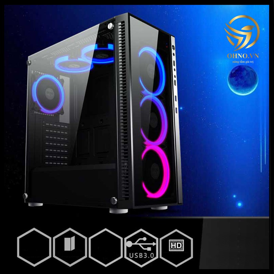 Thùng Vỏ Máy Tính Case Gaming VSP B15 Case PC Máy Tính Mặt Hông Trong Suốt Cao Cấp - OHNO VIỆT NAM | BigBuy360 - bigbuy360.vn