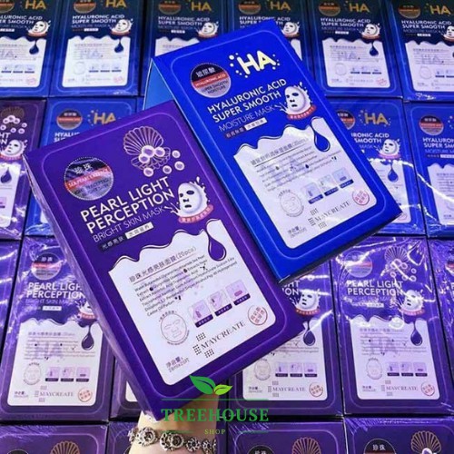 Hộp 20 Miếng Mặt Nạ HA MayCreate Xanh Và Tím Nội Địa Trung | BigBuy360 - bigbuy360.vn