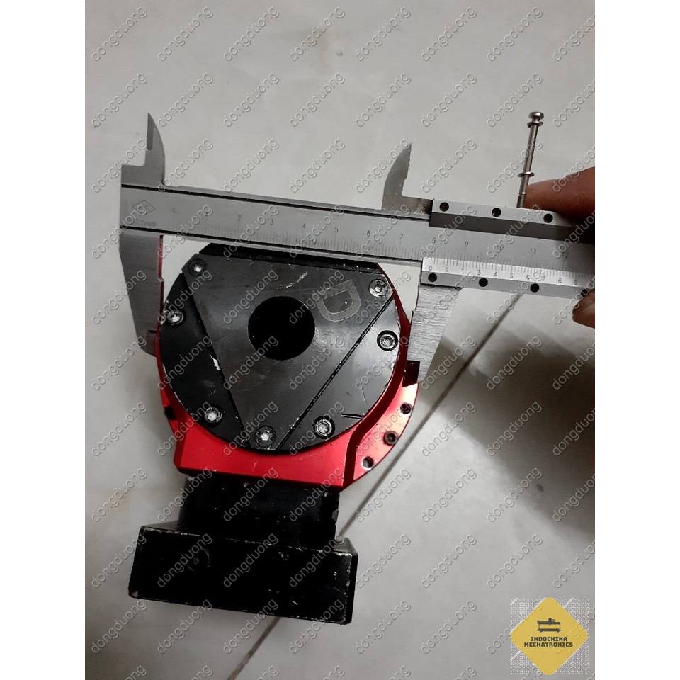 Giảm tốc vuông góc đẹp tỷ lệ 1/96.6 mã  PH004HS-96.6-S-EP-14X14-A060PH của SEJINIGB Hàn Quốc, hàng tháo máy