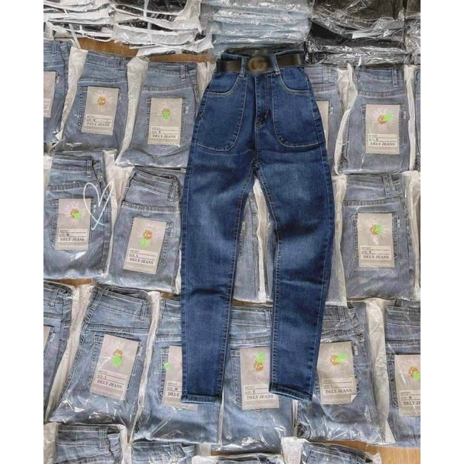Quần jeans túi vuông ms061