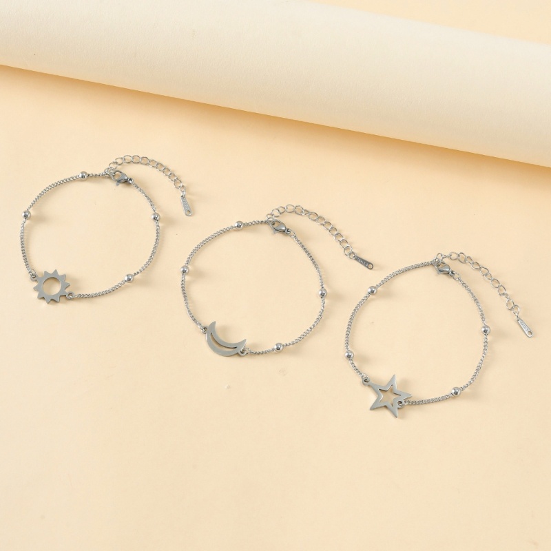 Flgo Vòng Tay Tình Bạn Mặt Trời Mặt Trăng Ngôi Sao Phù Hợp Cho Tình Bạn Đi Ra Ngoài