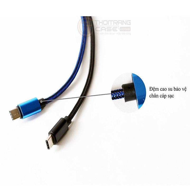 Cáp dây DÙ NGẮN 30cm JH Type C