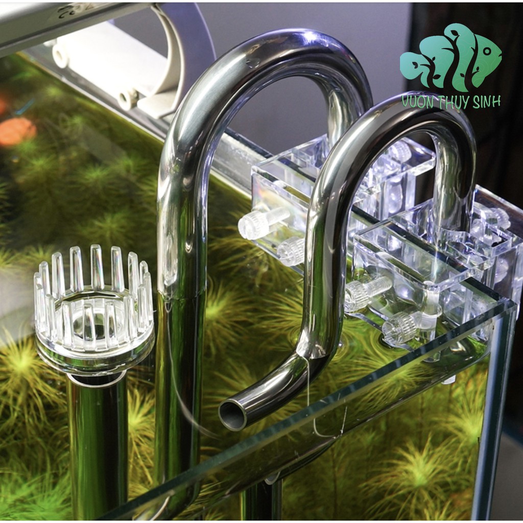 Ống In Out Inox 304 Mufan phi 16 chính hãng có lọc váng fi16