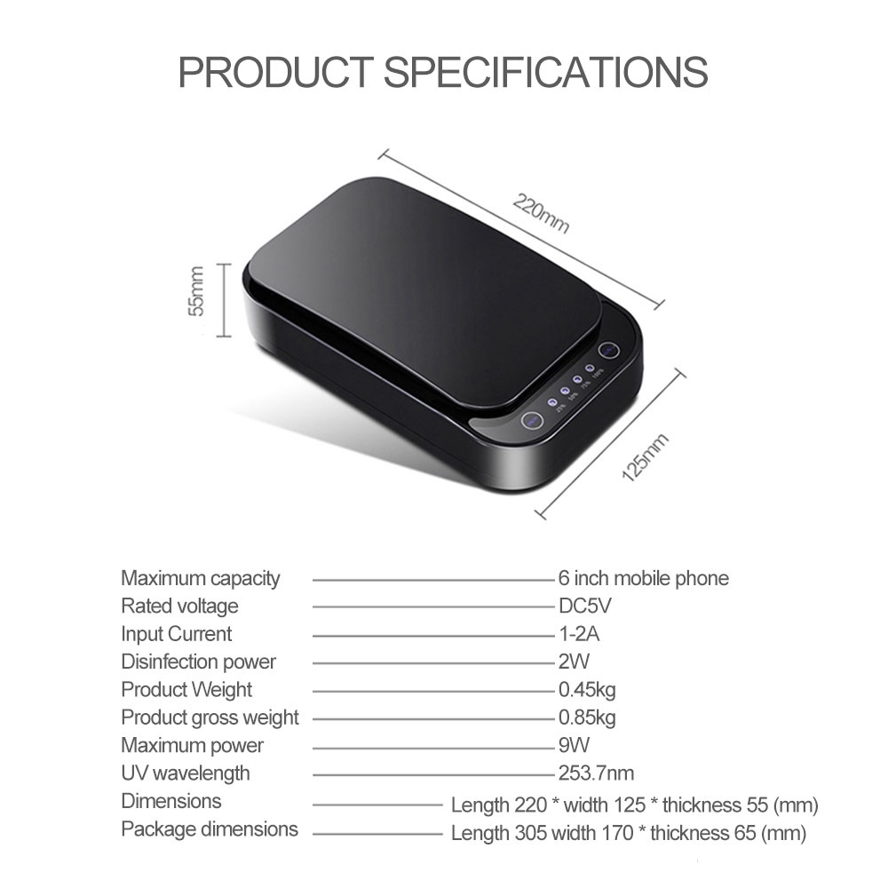 Bộ Thiết Bị Khử Trùng Đa Năng Tiện Dụng Chất Lượng Cao