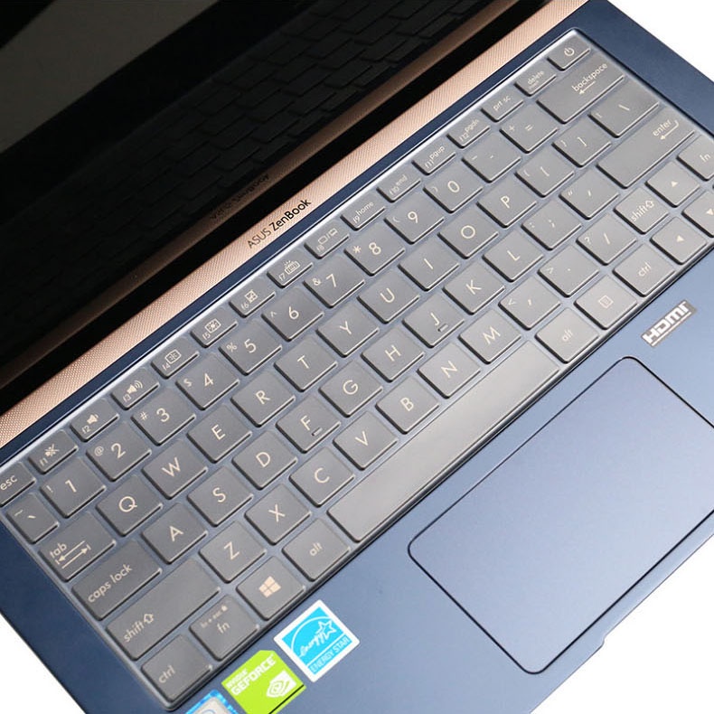 Miếng Phủ Bảo Vệ Bàn Phím Asus ZenBook 13 U3300F UX333 Deluxe 13 U2 Nhựa TPU Cao Cấp