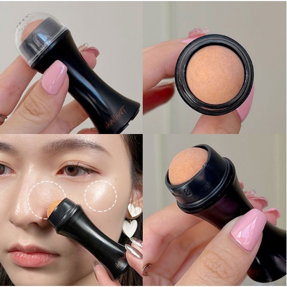 Thanh Lăn Đá Núi Lửa Làm Sạch Lỗ Chân Lông Kiềm Dầu Nhỏ Gọn Cho Nữ