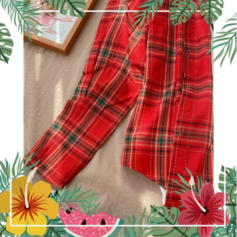 [SALE_50%] SET ÁO THUN MICKEY + SƠ MI CARO- Chất liệu cao cấp - Phiên bản Mickey - [CAO CẤP] [FLASHSALE] | BigBuy360 - bigbuy360.vn