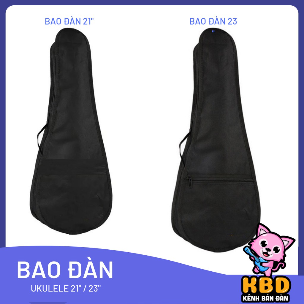 Bao ukulele soprano (21&quot;) / concert (23&quot;) vải KBD 3A1