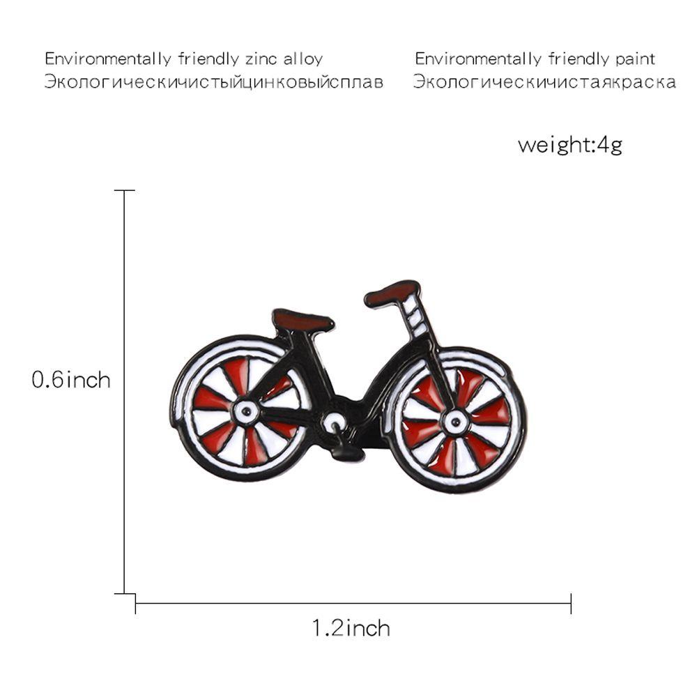 Lloyd 1 Huy Hiệu Cài Áo Hình Xe Đạp I Love My Red Bike Thời Trang Unisex
