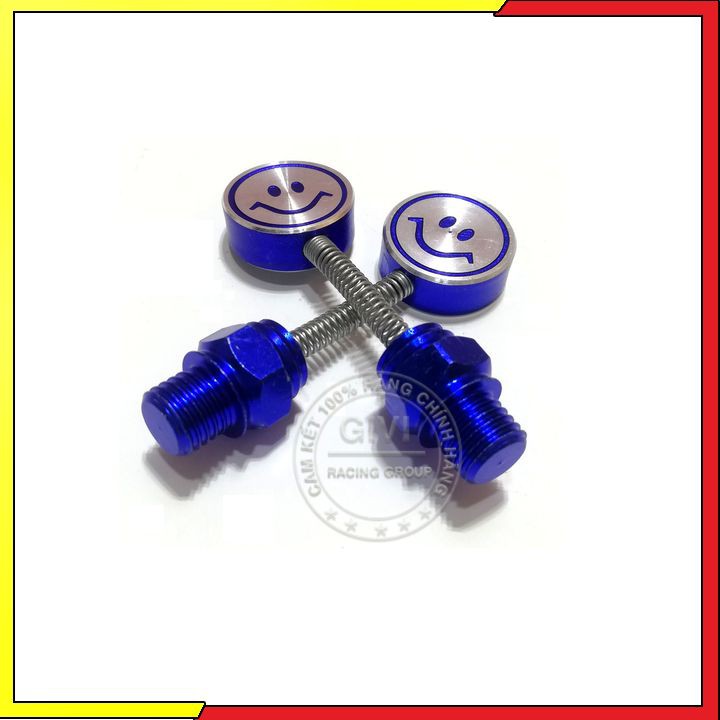 Ốc mặt cười lò xo 10li ren thuận gắn chân kính xe máy