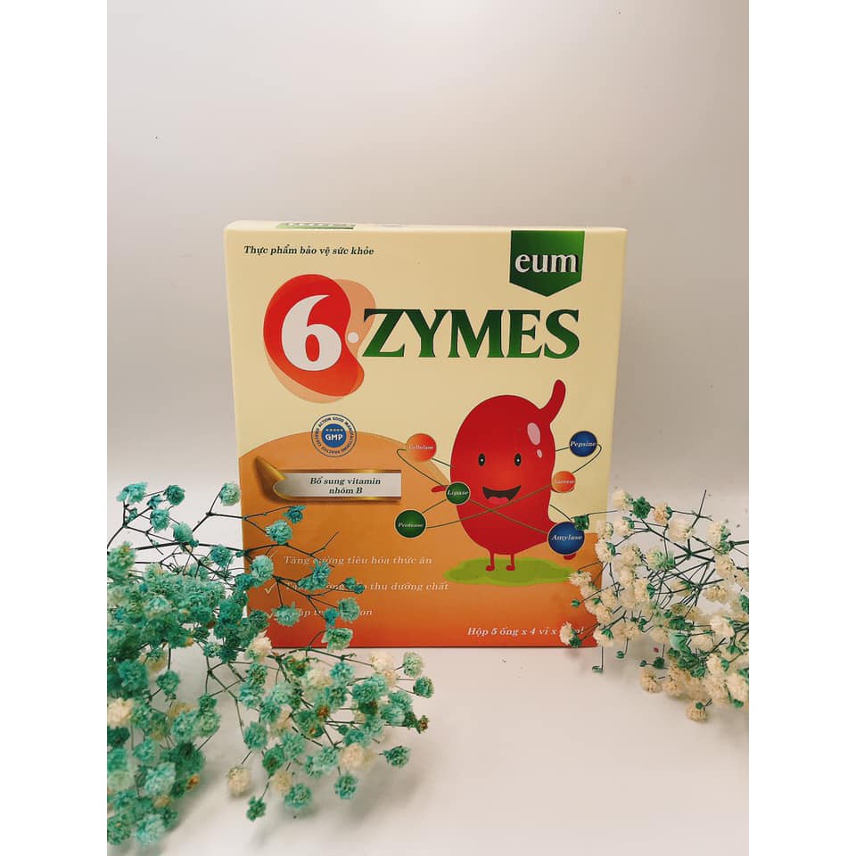 Siro 6ZYMES EUM - Giúp tăng cường sức khỏe hệ tiêu hóa ở trẻ, tăng hấp thu dưỡng chất, trẻ ăn ngon miệng 6 Zymes