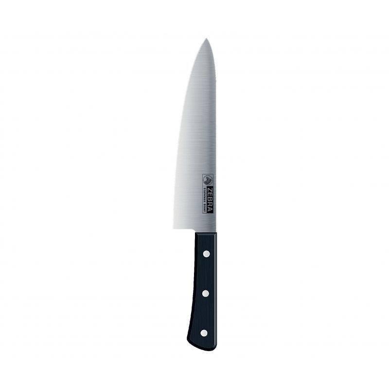 Dao Inox 304 Zebra Chef Knife 8" Cao Cấp 100224 32cm