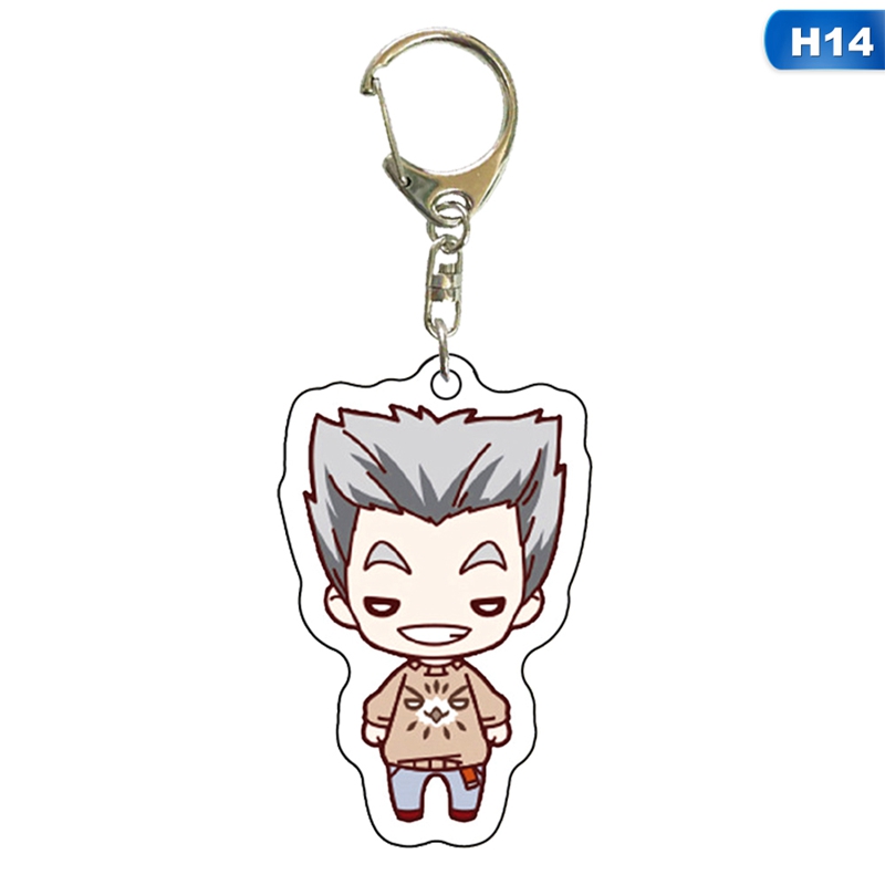 Móc gắn chìa khóa phong cách phim hoạt hình Haikyuu