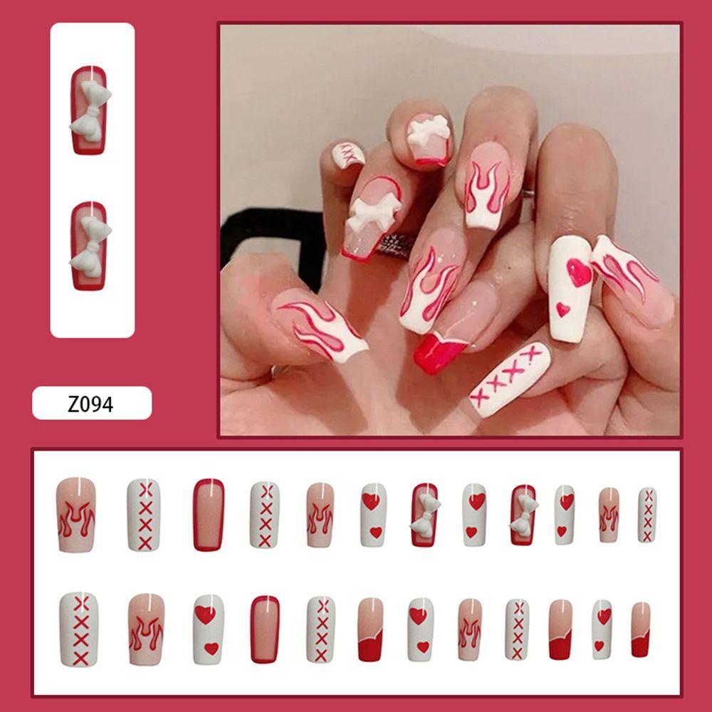 Hộp 24 Móng Tay Giả SOFTNESS Đầu Vuông