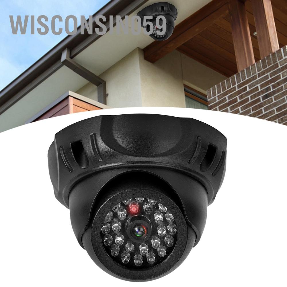 Camera mô phỏng mái vòm giám sát an ninh với đèn LED