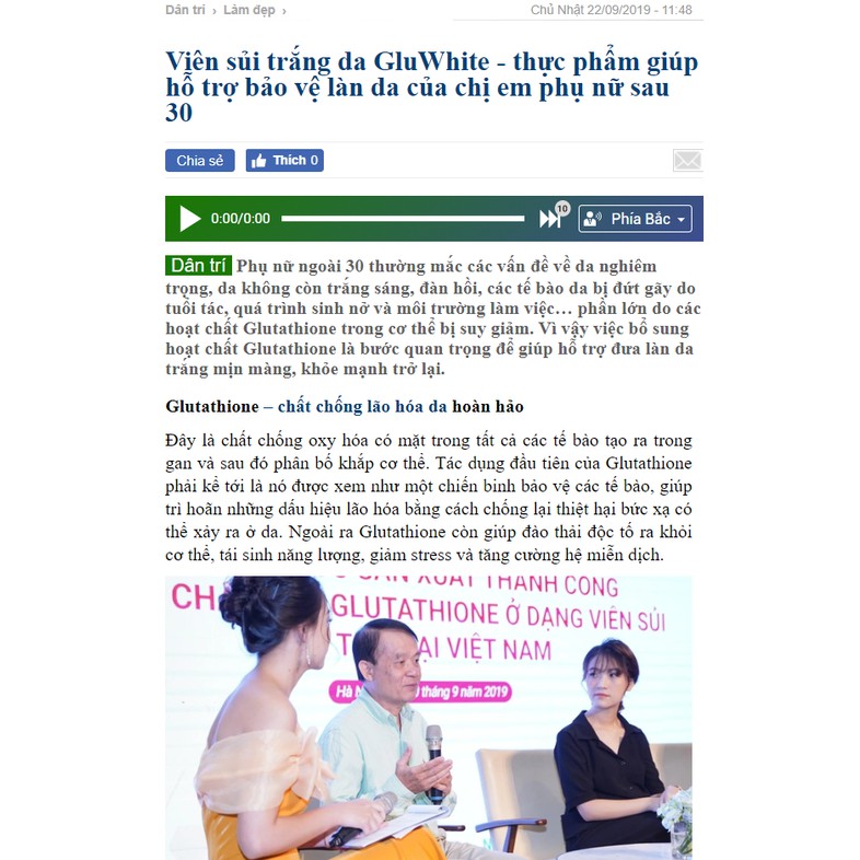 VIÊN SỦI GLUWHITE – GIẢI PHÁP TRẮNG DA ĐỘT PHÁ hộp 20 viên | BigBuy360 - bigbuy360.vn