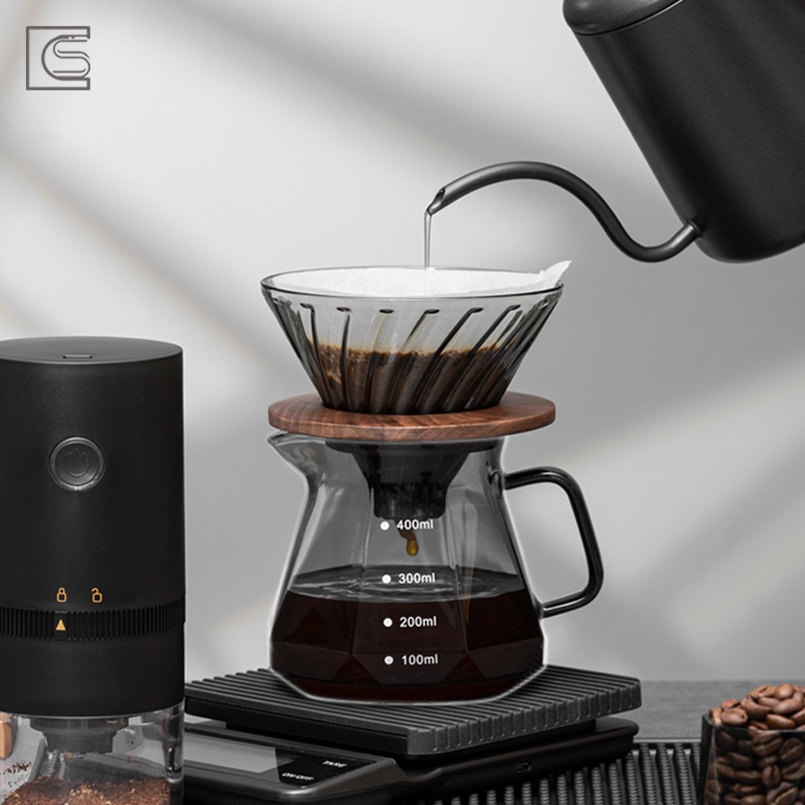 Bộ Pour Over Pha Cà Phê Đầy Đủ Dụng Cụ Combo Pour Pha Tại Nhà Kèm Hộp Đựng Sang Trọng SC0073