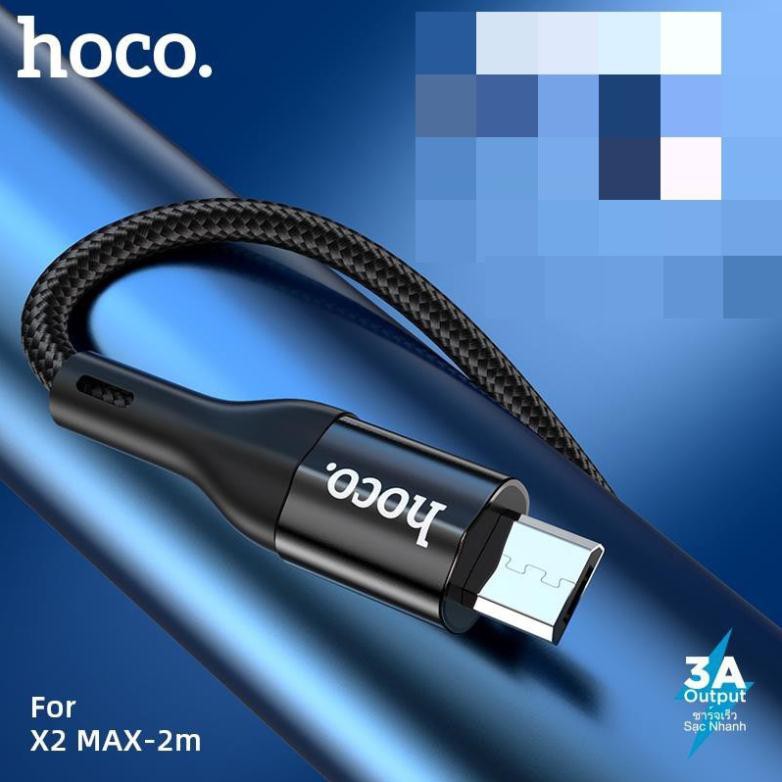 Cáp sạc nhanh micro Hoco X2 Max 1M cho điện thoại android chính hãng BH 12 tháng